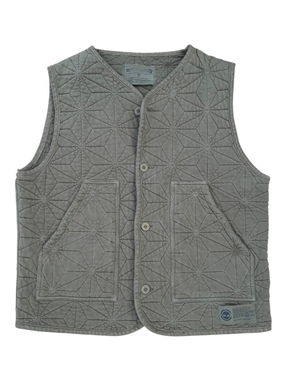 Timberland FUTURE73 x Edison Chen Quilted Vest NWOT